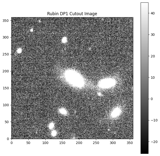 Example of a SODA cutout image showing a portion of the sky from Rubin DP1 data.